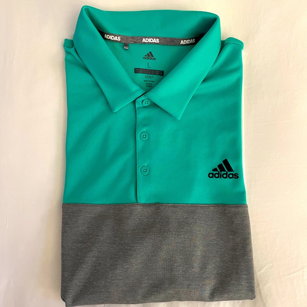 Men’s Adidas Golf Shirt. Size Large
